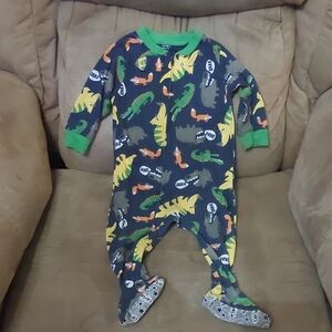 Carter's Colorful Dinosaur Footie Pajamas